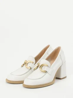 Damen Maripé – Loafer aus Kalbleder in Offwhite
