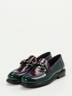 – Loafer aus Lackleder in Color-Blocking*Maripé New