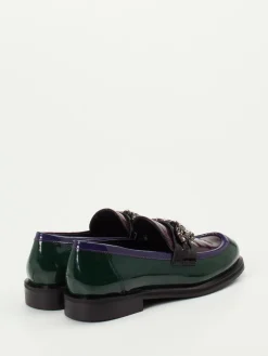 – Loafer aus Lackleder in Color-Blocking*Maripé New