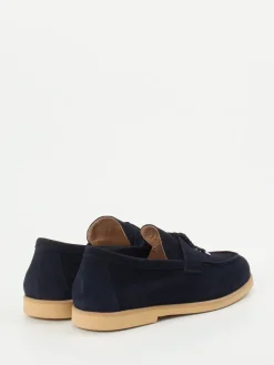 Damen Maripé – Loafer aus Veloursleder Dunkel