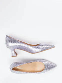 – Pumps aus Metallicleder in Craquelé-Optik*Maripé Hot