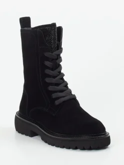 – Schnürboots aus Veloursleder*Maripé Online