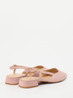 Damen Maripé – Slingback-Ballerinas aus Veloursleder