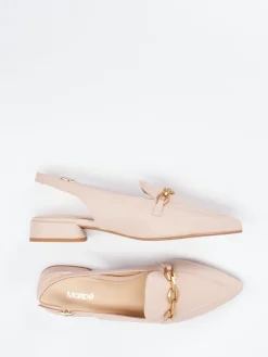– Slingback-Loafer aus Lammleder in Rosé*Maripé Sale