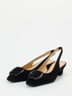 – Slingback-Pumps aus Veloursleder*Maripé Discount
