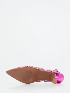 – Slingpumps aus Metallicleder color*Maripé Sale