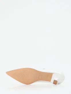 Damen Maripé – Spangenpumps aus Lammleder Elfenbein