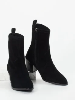 – Stiefelette aus Veloursleder*Maripé Discount