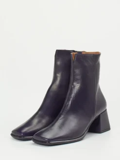 – Stiefeletten aus Kalbleder in Tiefviolett*Maripé Clearance