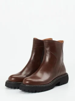 Damen Maripé – Stiefeletten aus Kalbleder Dunkel