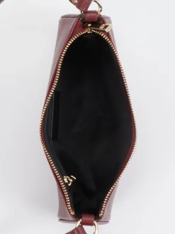 Damen Marlon Firenze – Baguette-Bag aus Kalbleder wein