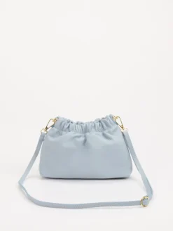 – Crossbody-Bag aus Kalbleder hell*Marlon Firenze