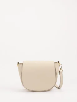 Damen Marlon Firenze – Crossbody Bag aus Kalbleder cremeweiß