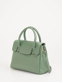 Damen Marlon Firenze – Handtasche aus Kalbleder Salbei