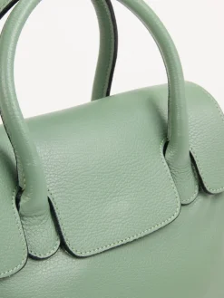 Damen Marlon Firenze – Handtasche aus Kalbleder Salbei