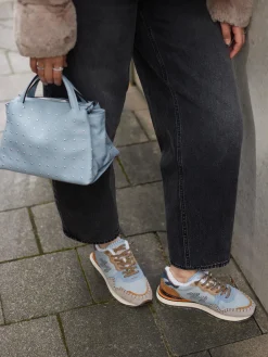 – Handtasche aus Kalbleder hell*Marlon Firenze