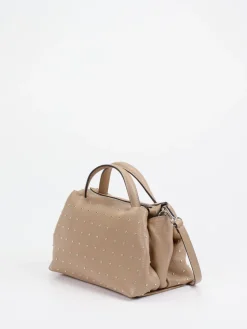 Damen Marlon Firenze – Handtasche aus Kalbleder beigebraun