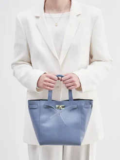 Damen Marlon Firenze – Handtasche aus Lammleder tauben