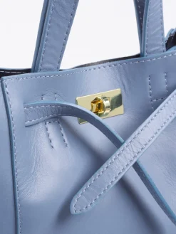 Damen Marlon Firenze – Handtasche aus Lammleder tauben