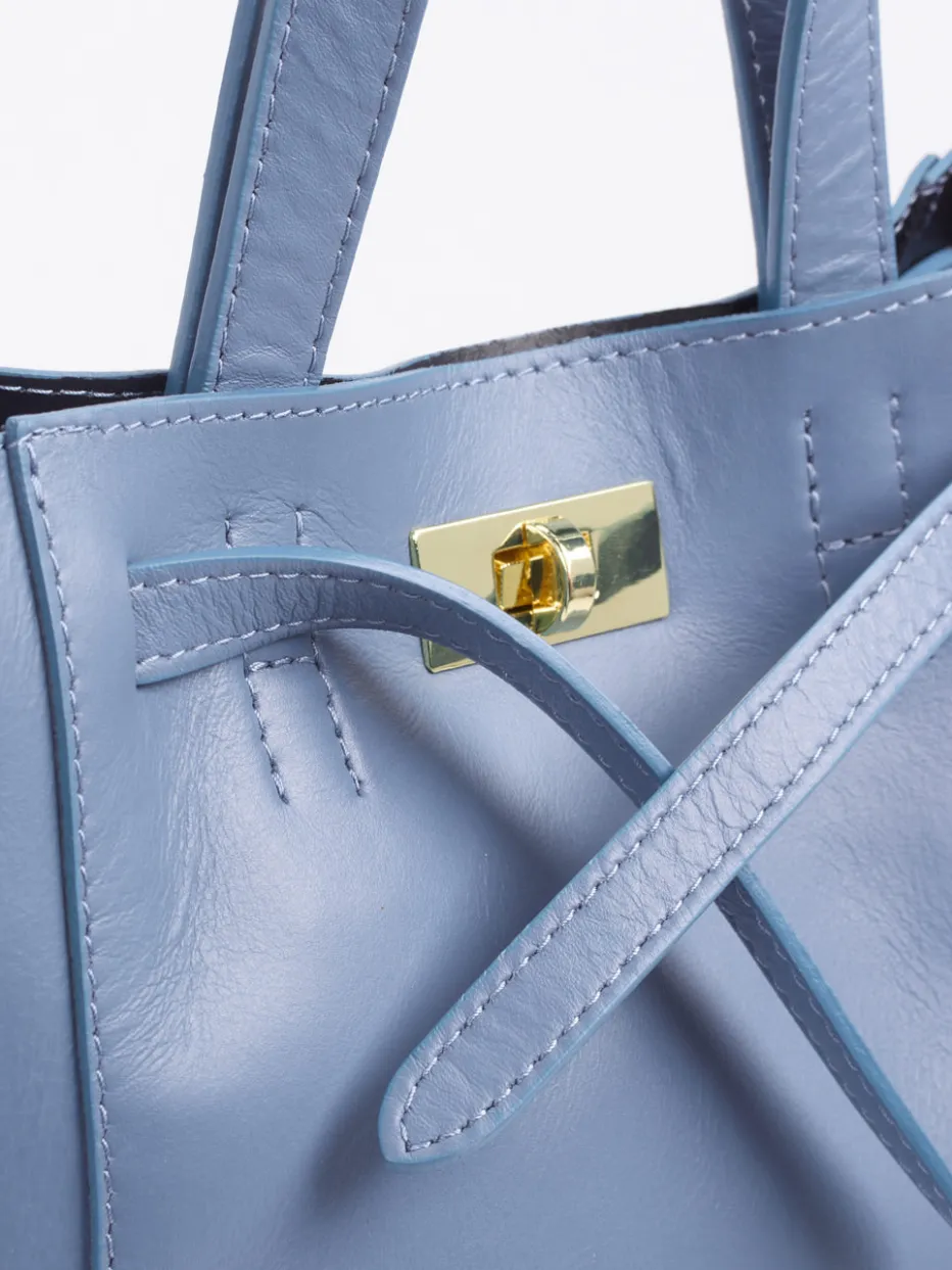 Damen Marlon Firenze – Handtasche aus Lammleder tauben