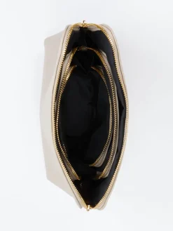 – Kosmetiktasche aus Kalbleder Beige*Marlon Firenze Best