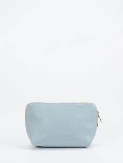 – Kosmetiktasche aus Kalbleder Hell*Marlon Firenze Best