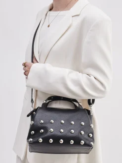 Damen Marlon Firenze – Mini Bag aus Leder mit Nietenbesatz