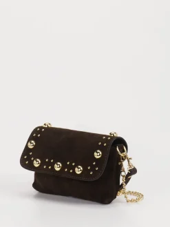 – Mini-Bag aus Kalbleder Dunkel*Marlon Firenze Hot