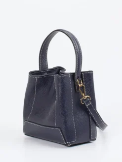 – Minitasche aus Kalbleder Dunkel*Marlon Firenze Hot