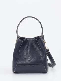 – Minitasche aus Kalbleder Dunkel*Marlon Firenze Hot