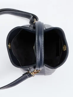 – Minitasche aus Kalbleder Dunkel*Marlon Firenze Hot