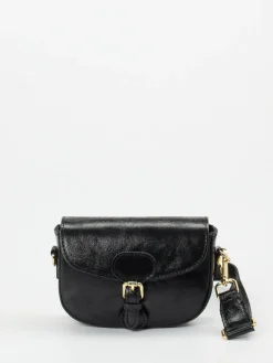 – Minitasche aus Metallicleder*Marlon Firenze