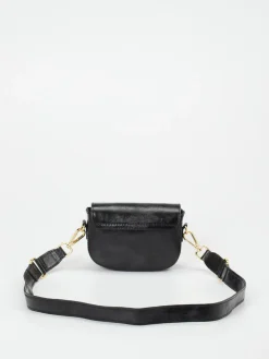 – Minitasche aus Metallicleder*Marlon Firenze