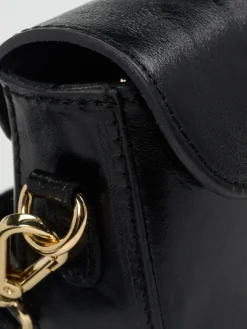 – Minitasche aus Metallicleder*Marlon Firenze