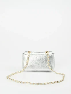 – Schultertasche aus Metallicleder*Marlon Firenze Sale