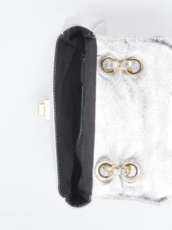 – Schultertasche aus Metallicleder*Marlon Firenze Sale