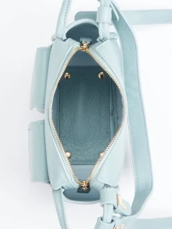 – Schultertasche aus Kalbleder Pastell*Marlon Firenze