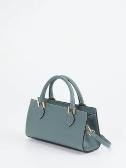 – Schultertasche aus Kalbleder grau*Marlon Firenze Hot