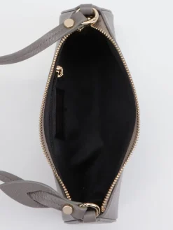 Damen Marlon Firenze – Schultertasche aus Kalbleder Taupe