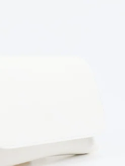 – Schultertasche aus Kalbleder Offwhite*Marlon Firenze Outlet