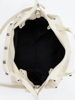 – Shopper aus Kalbleder in Creme*Marlon Firenze New