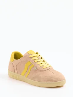 – Sneaker aus Veloursleder in Sandbeige*Mayori Discount