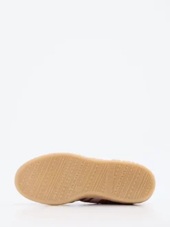 Damen Mayori – Sneaker aus Veloursleder in Wein