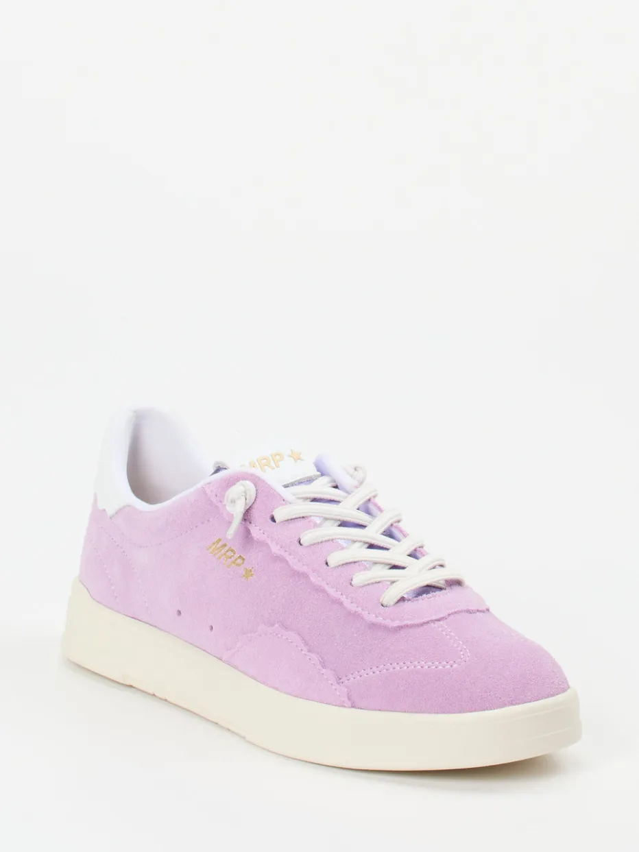 – Low-Top Sneaker aus Veloursleder Flieder*MRP Outlet