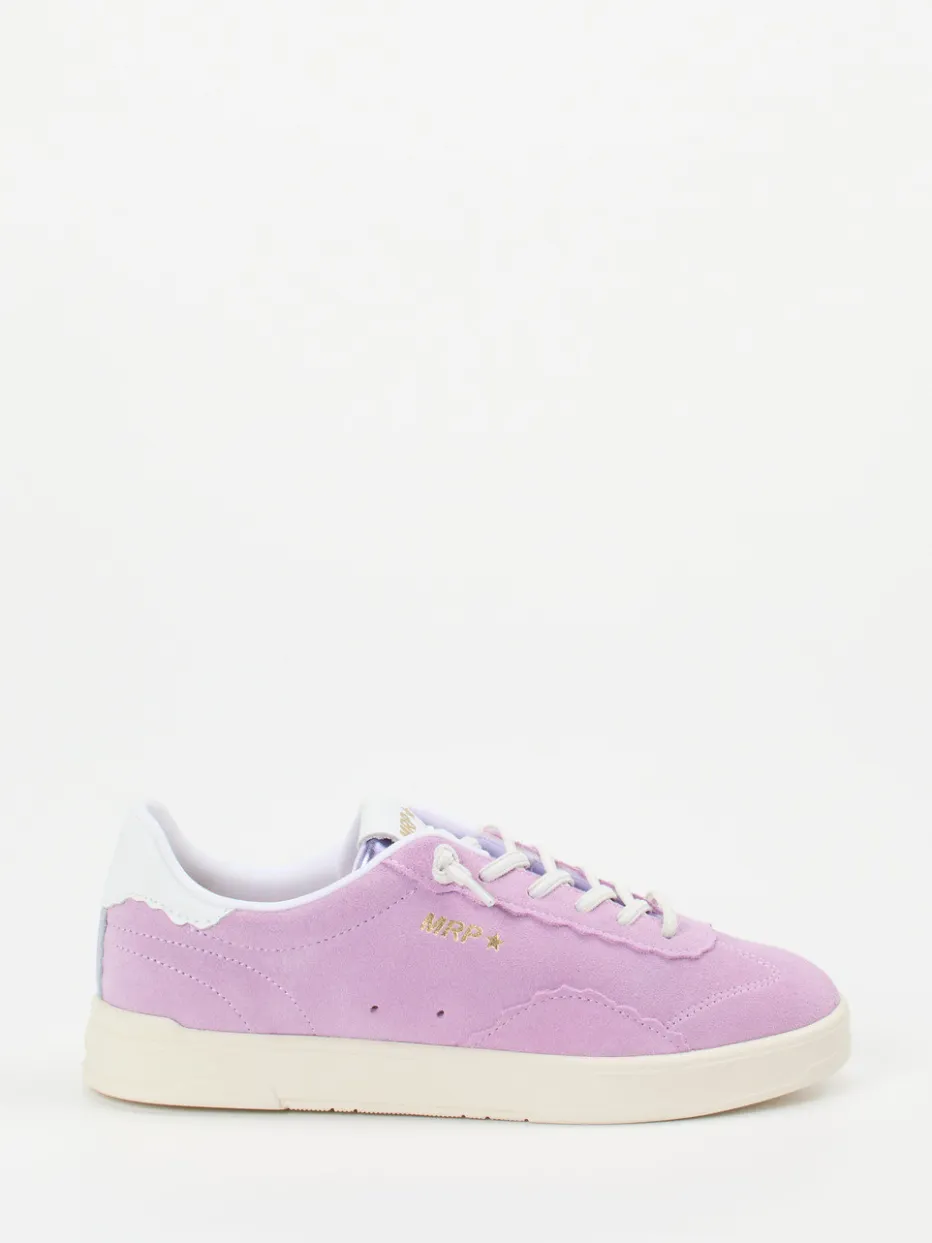 – Low-Top Sneaker aus Veloursleder Flieder*MRP Outlet