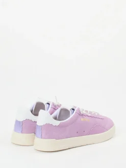 – Low-Top Sneaker aus Veloursleder Flieder*MRP Outlet