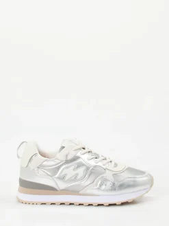 – Retro-Sneaker aus Metallic Synthetikleder*MRP Outlet