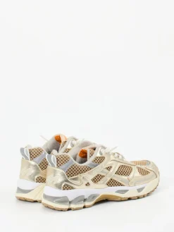 – Retro-Sneaker aus Metallic-Mesh in*MRP Discount