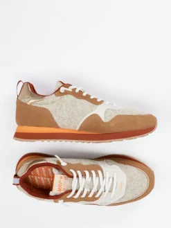 – Retro-Sneaker aus Velour und Filz*MRP Clearance