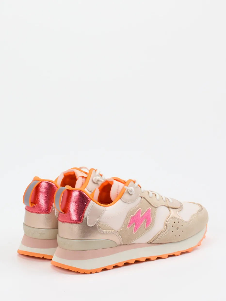 Damen MRP – Retro-Sneaker aus Veloursleder und Mesh